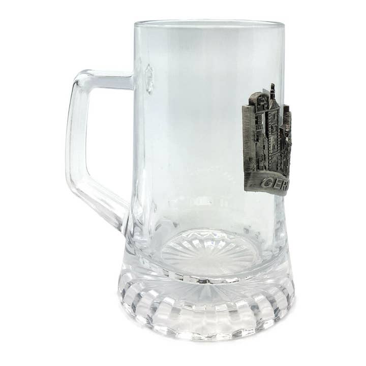 European Heritage Gifts - Wholesale Beer Glass/Mug - .5L Bayern Medallion Glass Mug