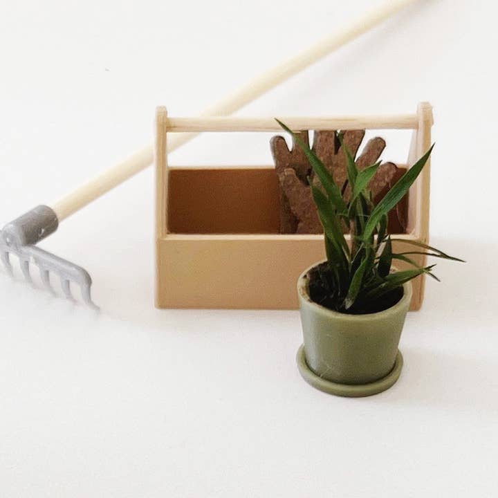 Miniette - Wholesale Decorative Tabletop Object - Small Potted Dollhouse Plant