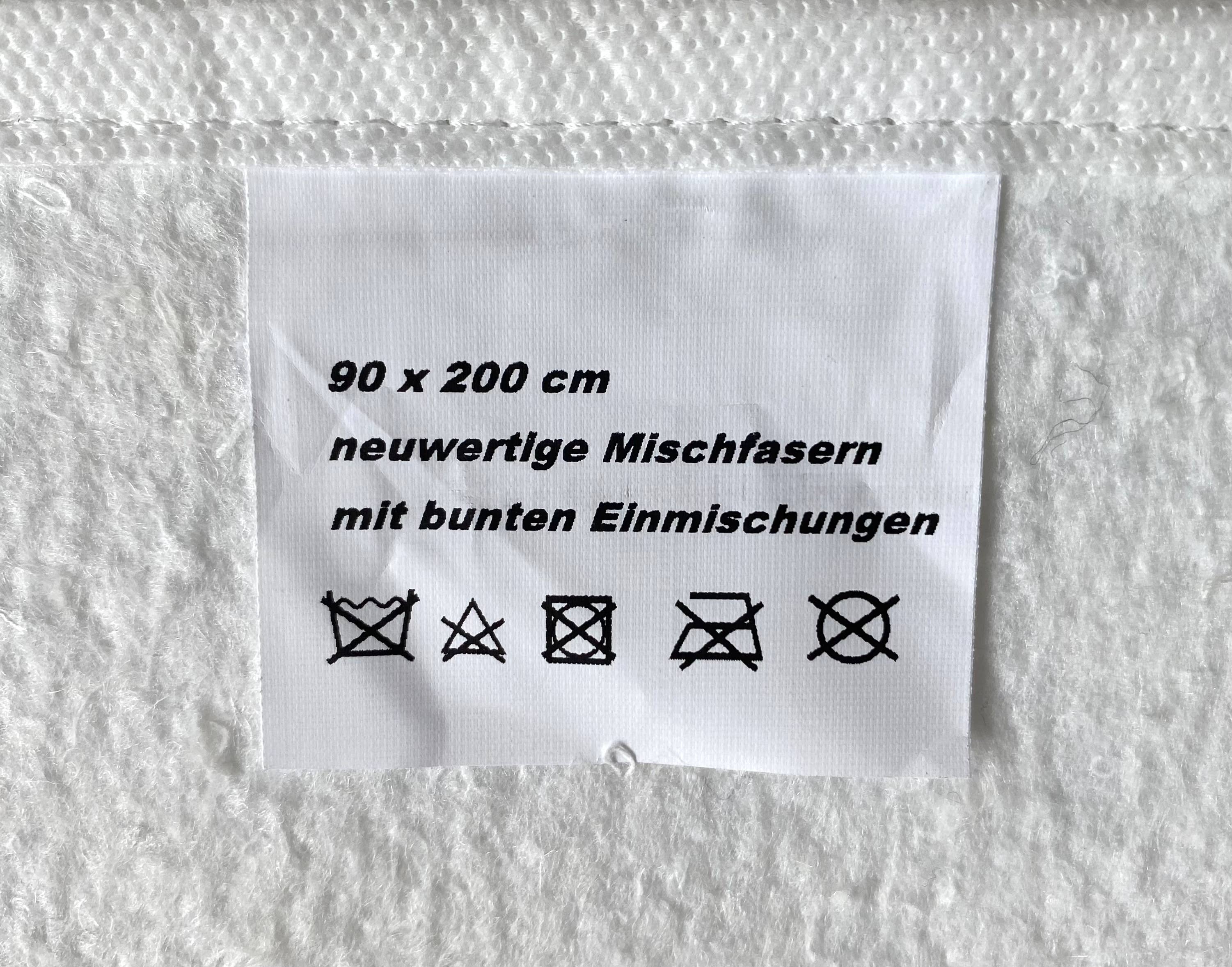 Salzmann Restwaren GmbH – wholesale Mattress pad/protector – Hum mattress protector 90*200 cm5