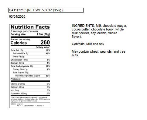 Astor Chocolate Corp. - Wholesale Chocolate Bar - 47th President Donald Trump Belgian Milk Chocolate 1.5oz Bar2