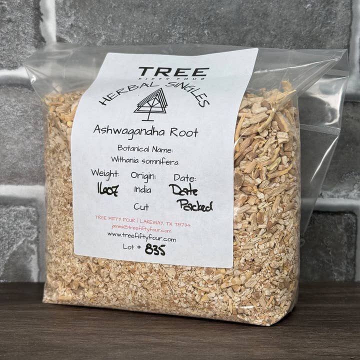 Tree Fifty Four - Wholesale Loose Tea - Ashwagandha Root | 2oz - 1 KG | Bulk Herbs4