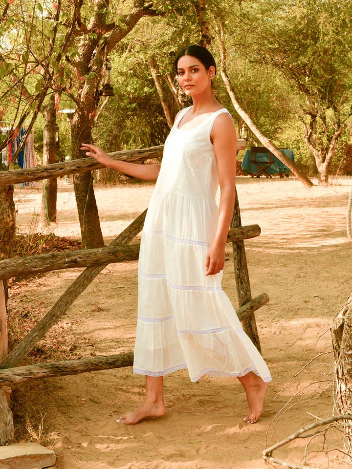 Marigold Nightie Dress for wholesale by Kapara London