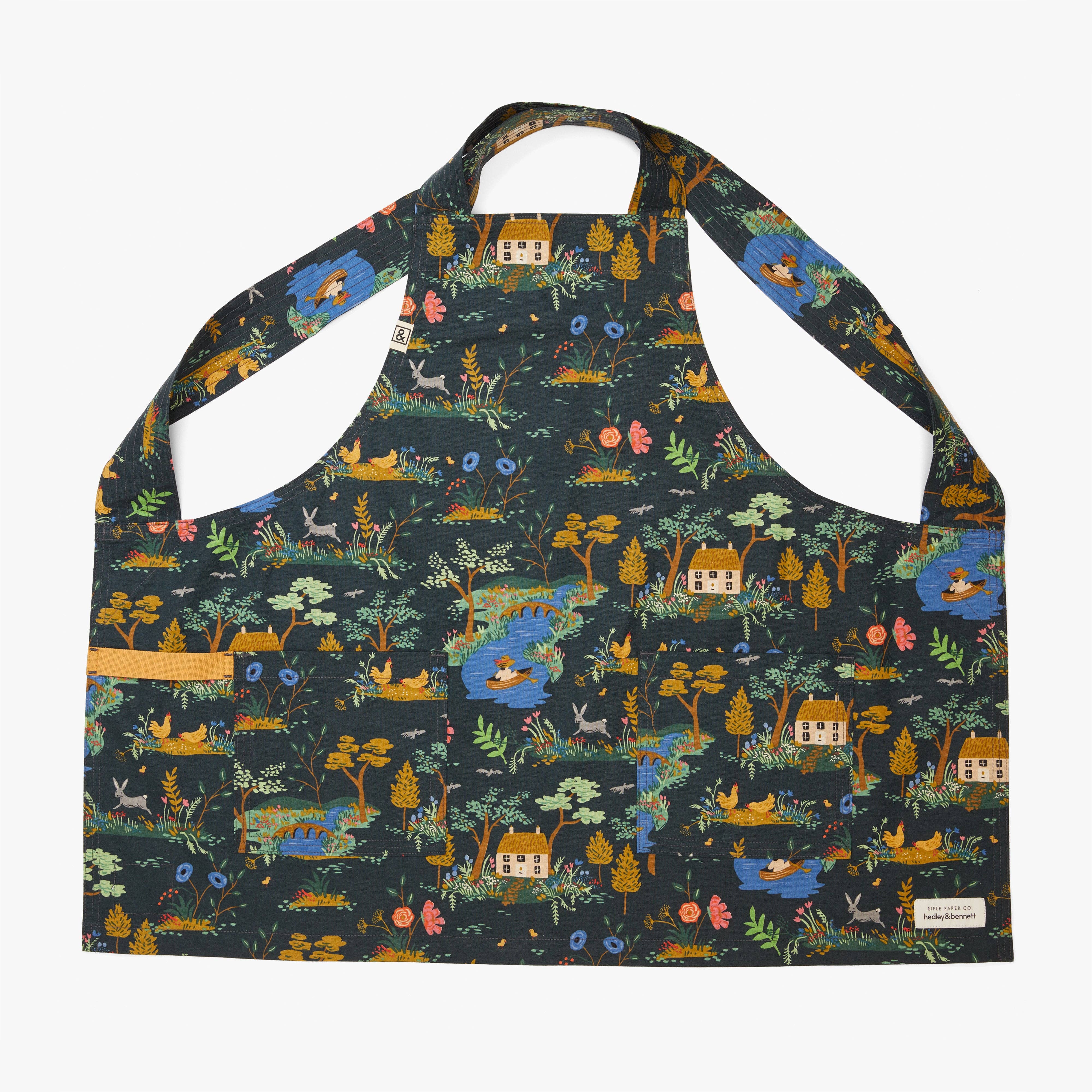Hedley & Bennett - Wholesale Apron - The Limited Edition Floral Smock - Rifle Paper Co. English Garden0