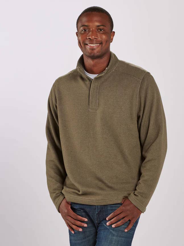 Boxercraft - Vente Sweat-shirt – homme - Fermeture éclair quart Sullivan1