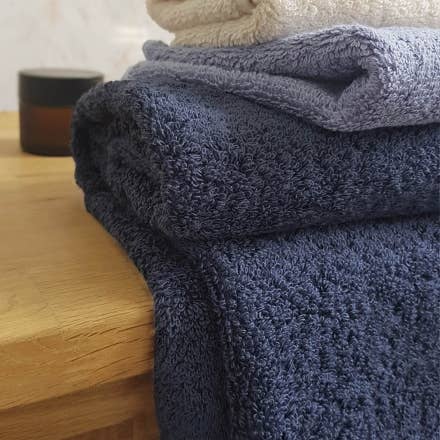 Framsohn Frottier - Wholesale Bath Towel - Botanic Deluxe - 138 ink blue2