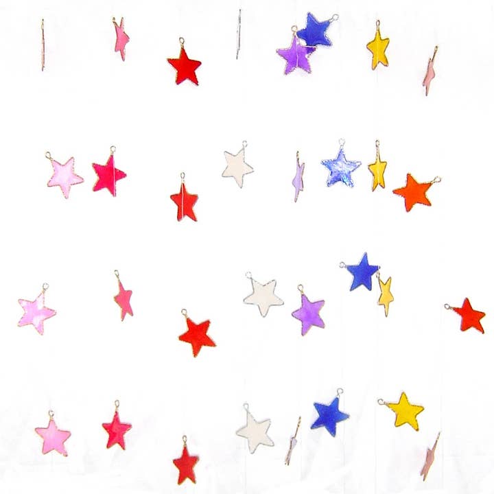 Muno - Wholesale Bunting/Garland - Set of 13 stars & hearts Christmas garlands4