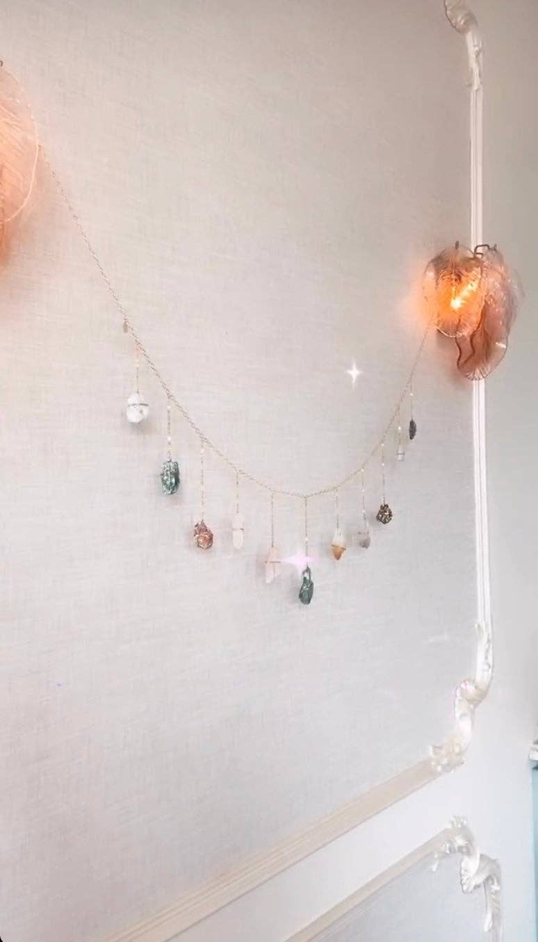 Ariana Ost - Wholesale Bunting/Garland - Rainbow Healing Crystal Garland – Crystal Wall Decor 7