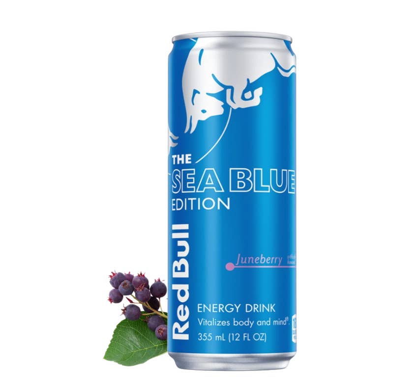 CargoPirate - Wholesale Sports/Energy Drink - Red Bull The Sea Blue Edition 12x250ML