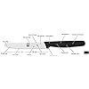 ICEL USA - Wholesale Kitchen/Utility Knife - 4.25" (110mm) safer rounded tip, straight edge paring knife6
