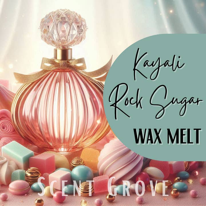 Kayali Rock Sugar scented soy wax melt for wholesale by Scent Grove