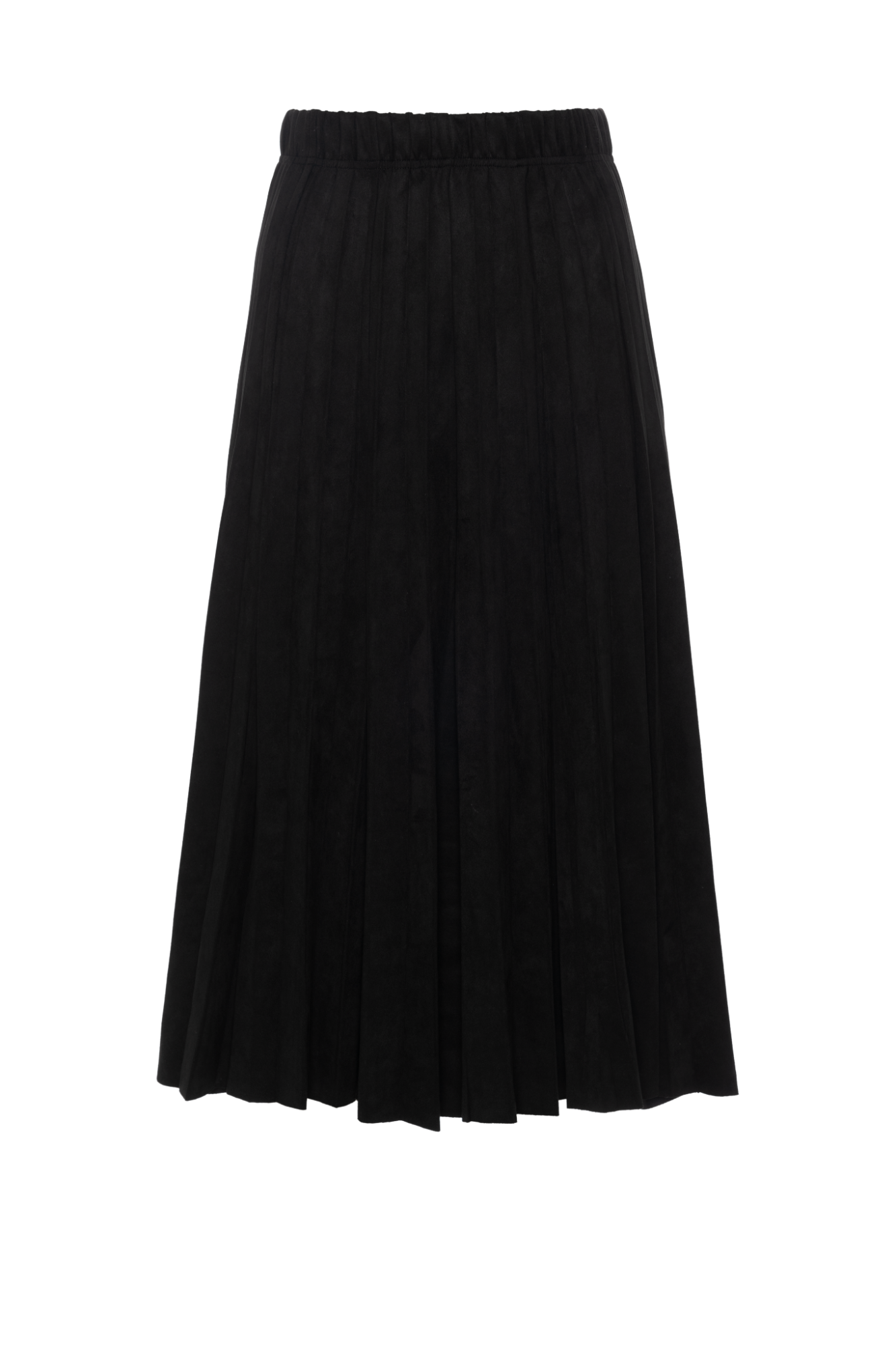 Hush.Shop - Wholesale Skirt - Women's - Suede Midi Pleated Skirt1