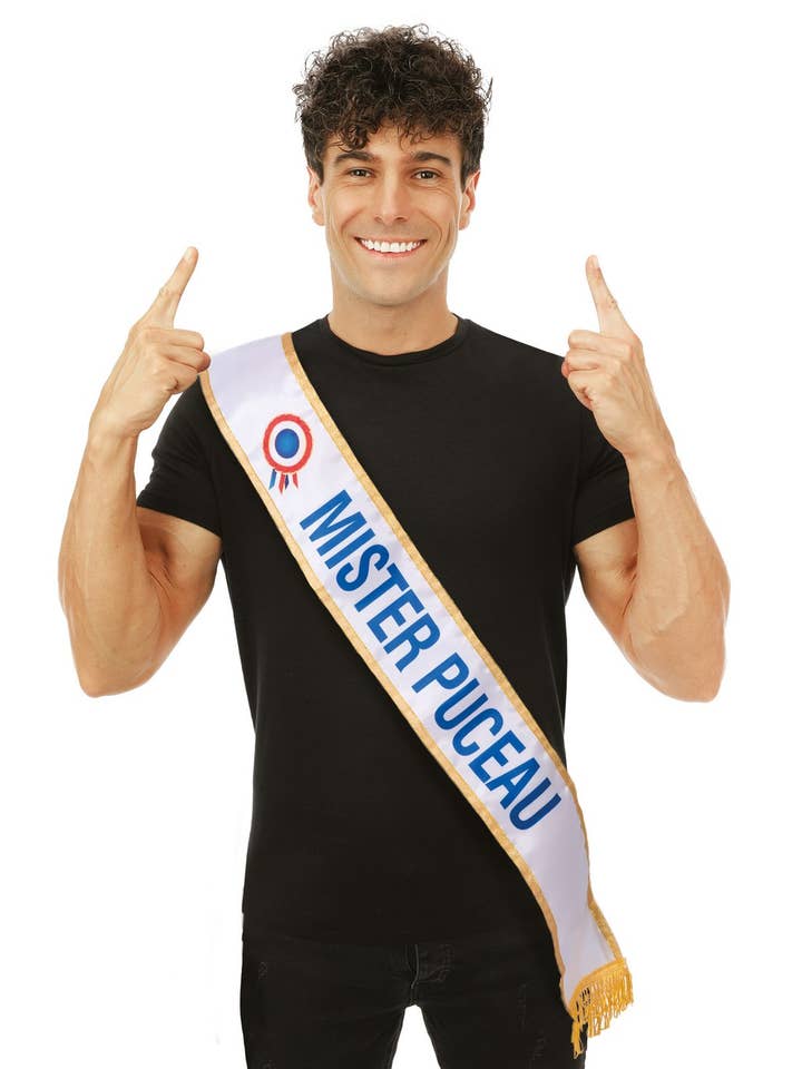 Écharpe - Mister Puceau pour la vente par P'tit Clown