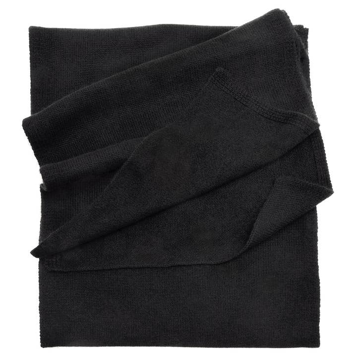 Merben International Inc. - Wholesale Scarf - Women's - Samantha Cashmere Scarf - Black1