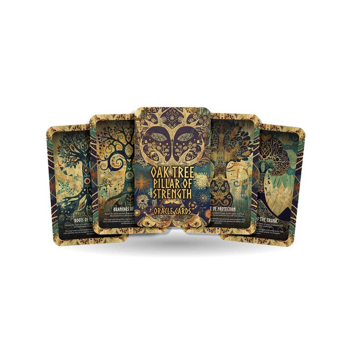 Oak Tree Pillar of Strength Oracle Deck Cards for wholesale by IBIZA TAROT
