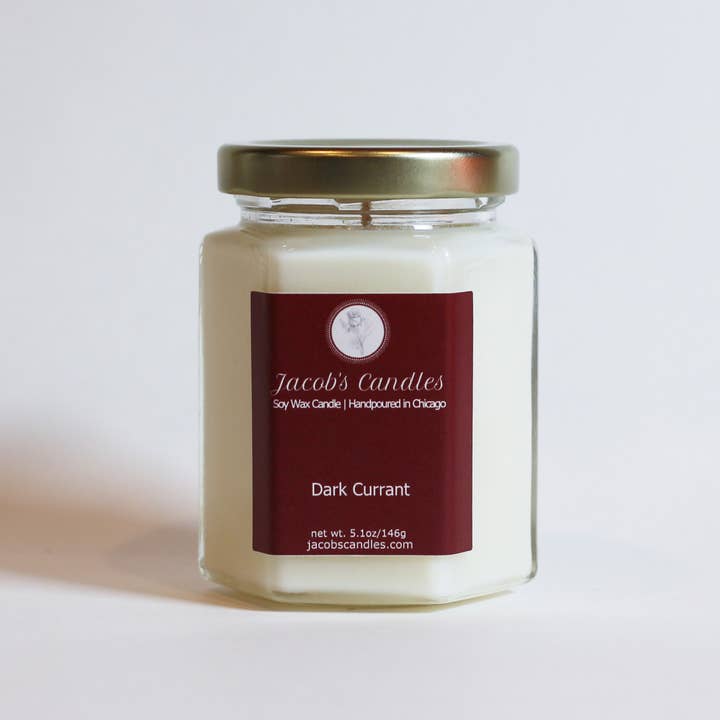Dark Currant | Handpoured Soy Wax Candle for wholesale by Jacob’s Candles