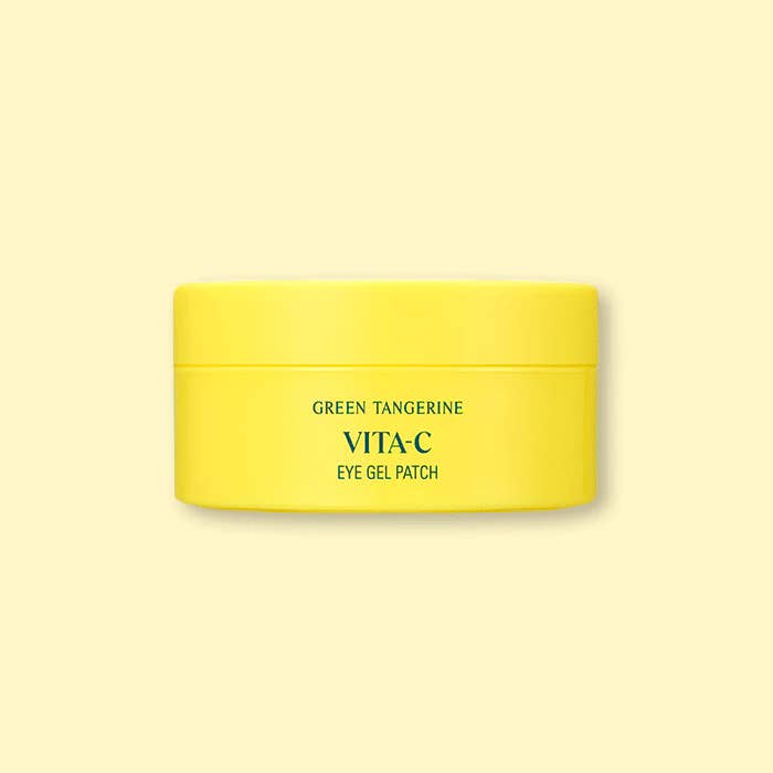 Kosmic - Kbeauty Skincare - Venta al por mayor Mascarillas para ojos - PARCHE DE GEL PARA OJOS VITA C, COLOR VERDE MANDARINA, 60 UNIDADES