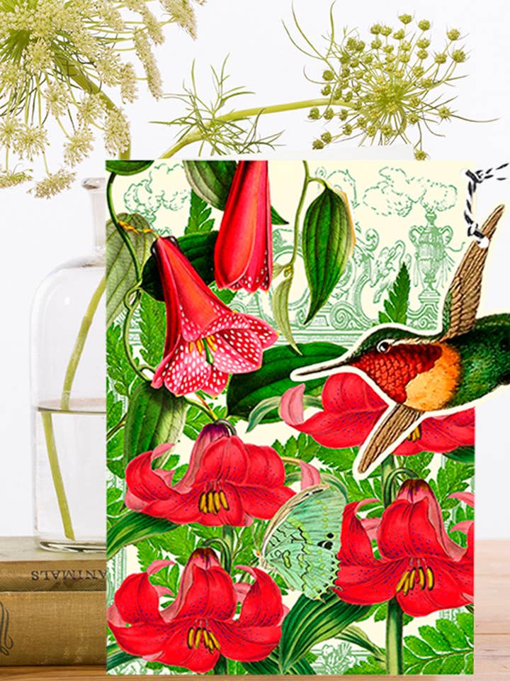 FD010P ~ Fandangle greeting card for wholesale by Madame Treacle