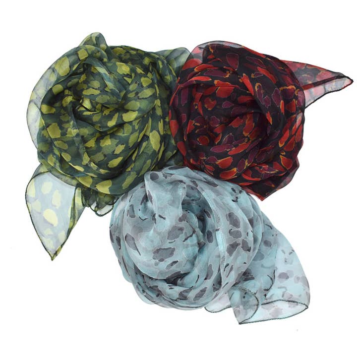 Dupatta Designs - Wholesale Scarf - Women's - Leonardo Animal Inspired Scarf12