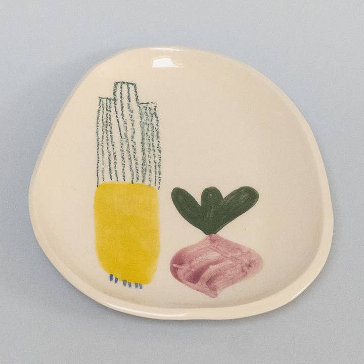 EGG veggie bakke håndlavet- porre for engroshandel hos Odeon Studio