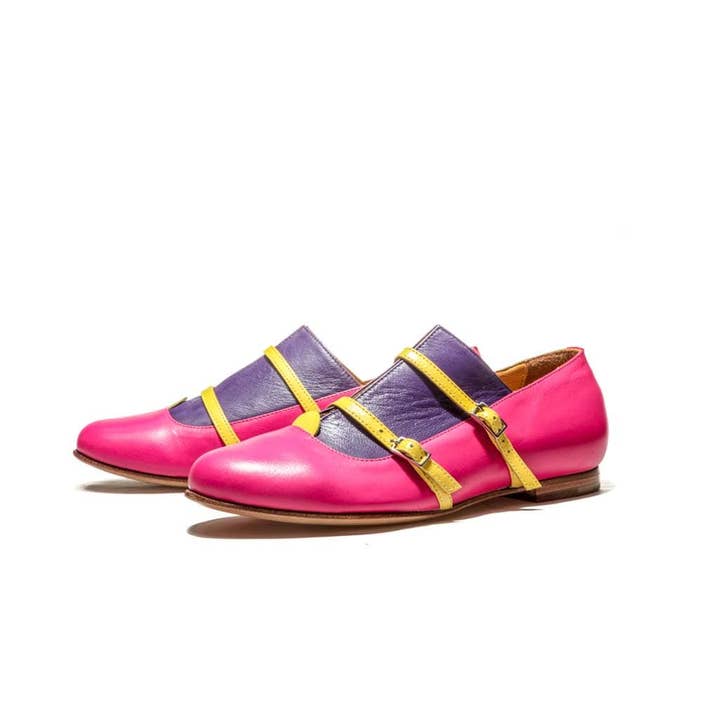 Ballet flats – Holiday – Pink for wholesale by Milenika shoes