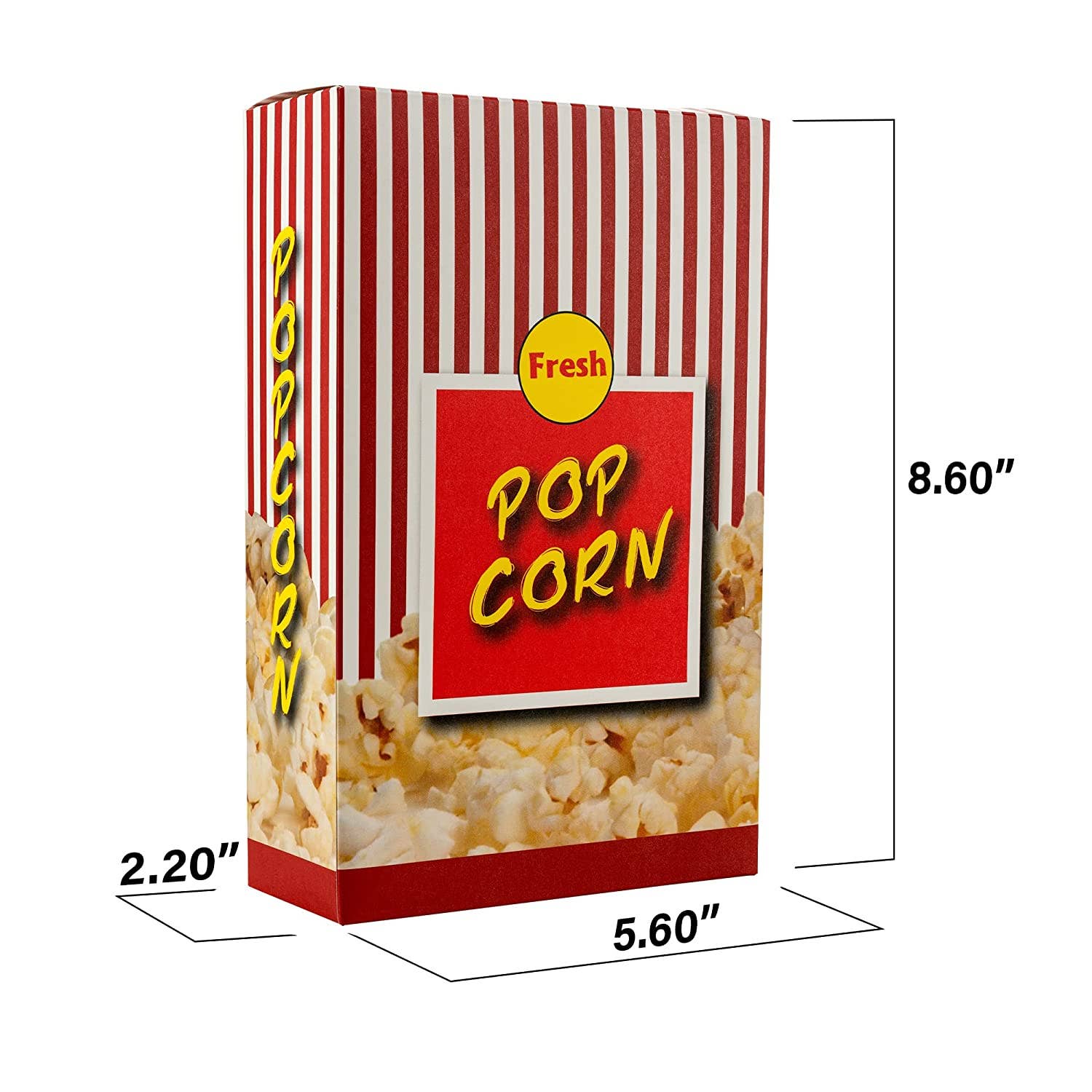 MT Products - Wholesale Party Favor Bag/Box - MT Products Popcorn Boxes / Paperboard Popcorn Buckets 1