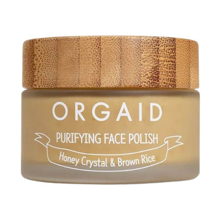 Exfoliante Purificante para el Rostro, Cristal de Miel y Arroz Integral para venta al por mayor de Orgaid