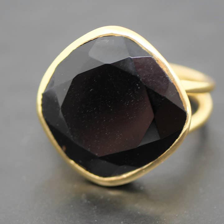 Atelier Leblanc - Wholesale Cocktail/Statement Ring - Elegance Collection Black Onyx7