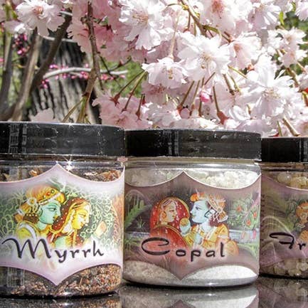 Prabhuji's Gifts – wholesale Incense – Copal Resin Incense - 2.4oz jar