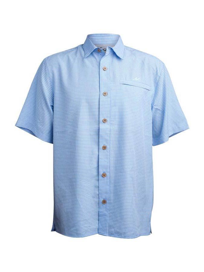 Mojo Sportswear Company – wholesale Buttoned-down shirt – Men's – Mr. Big Sport Check Short Sleeve2