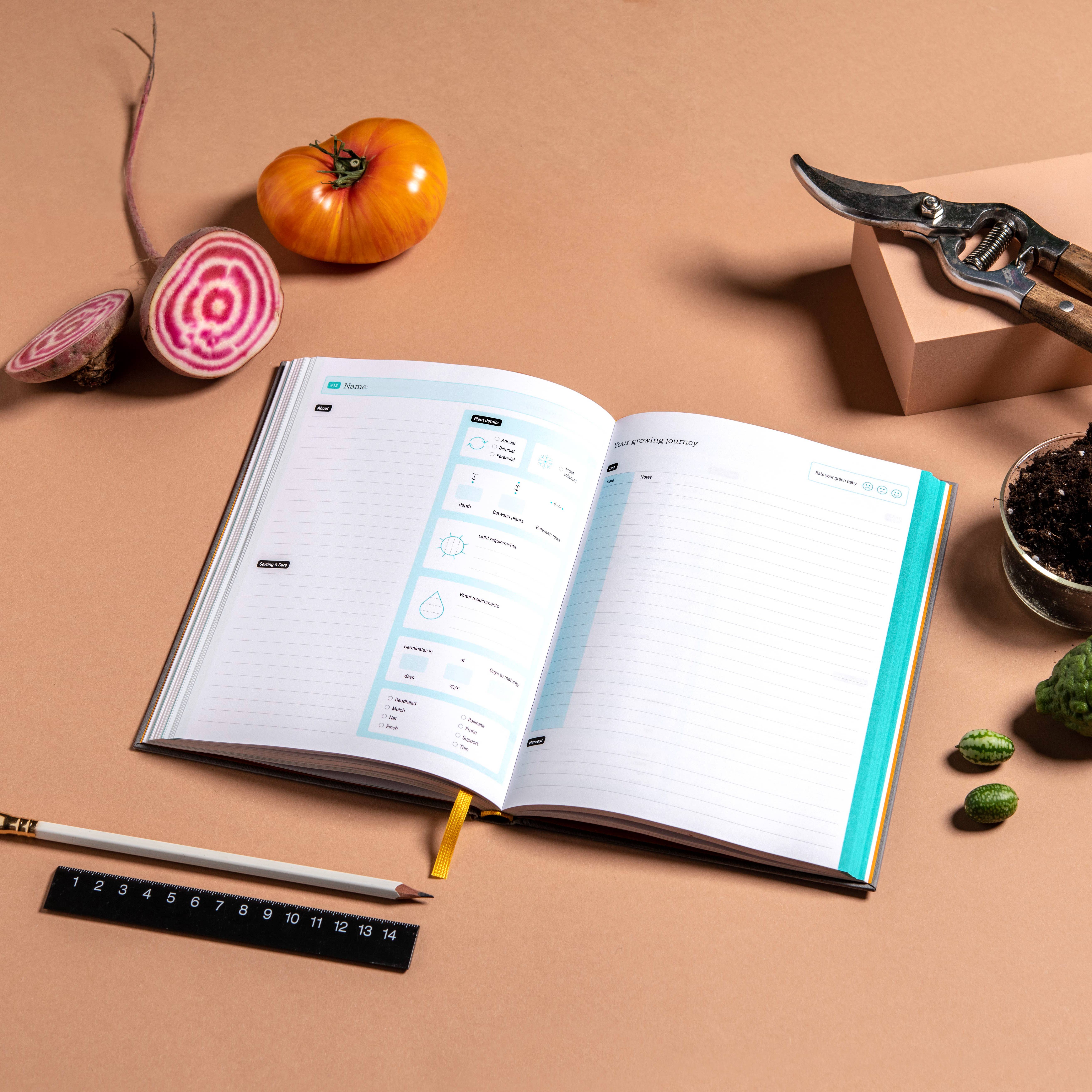 The Green Conspiracy - Wholesale Journal/Diary - A5 Garden Journal - Garden Planner - 100% compostable!8