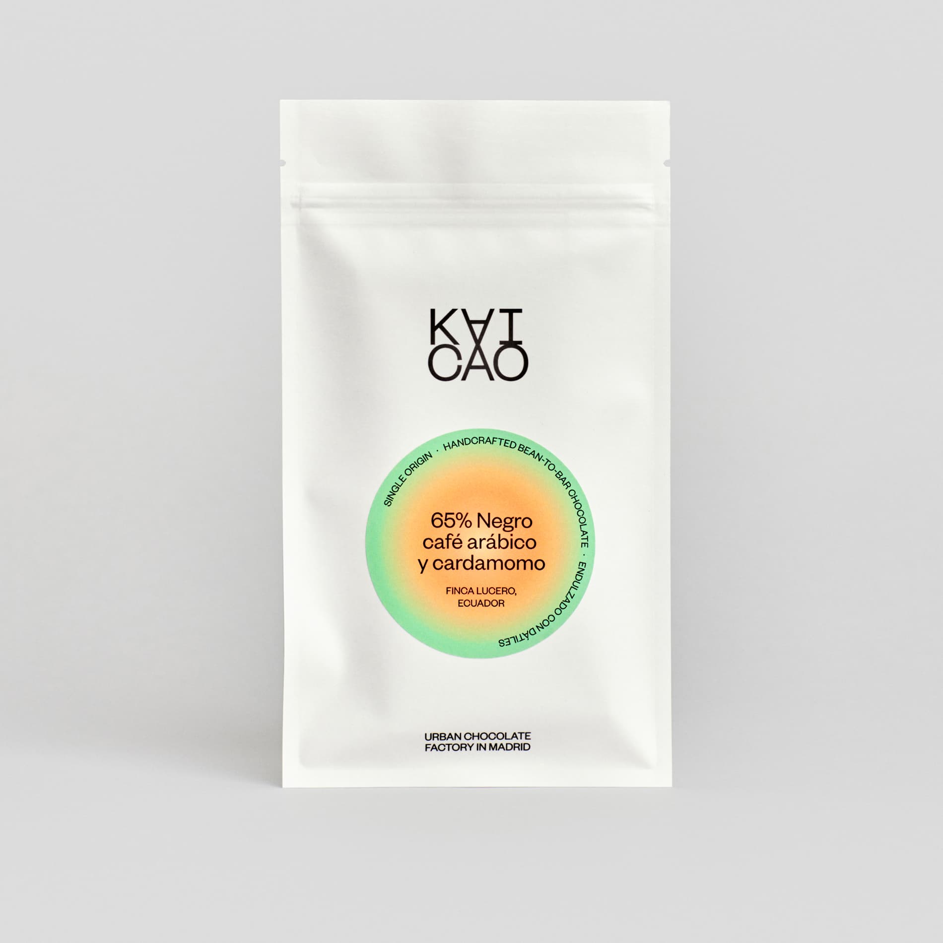 KAICAO - Venta al por mayor Chocolate - Chocolate oscuro 65 % con café árabe y cardamomo0