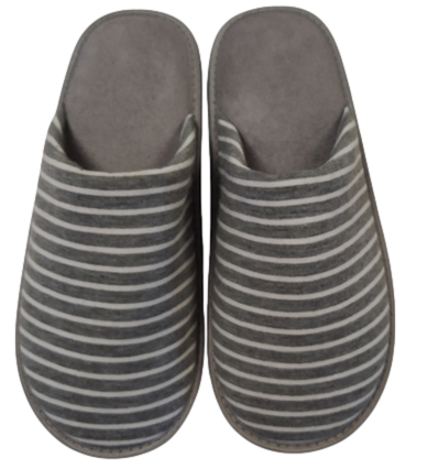 MB SMERWICK SA - Wholesale Slippers - Men's - STRIPES INDOOR SLIPPER - 2 COL. - T.41/46 - MBS031262