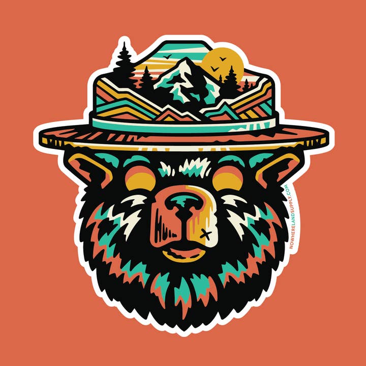 SMOKEY - STICKER for wholesale by Nowhere Land