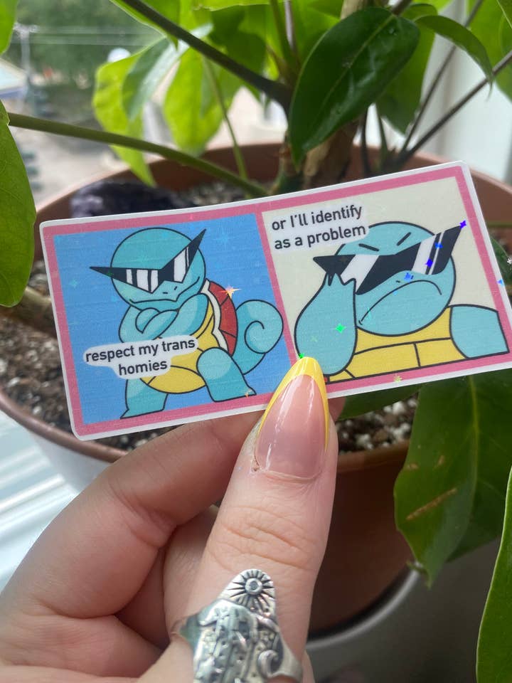 Trans Squad Sticker for wholesale by MysticalToastArt
