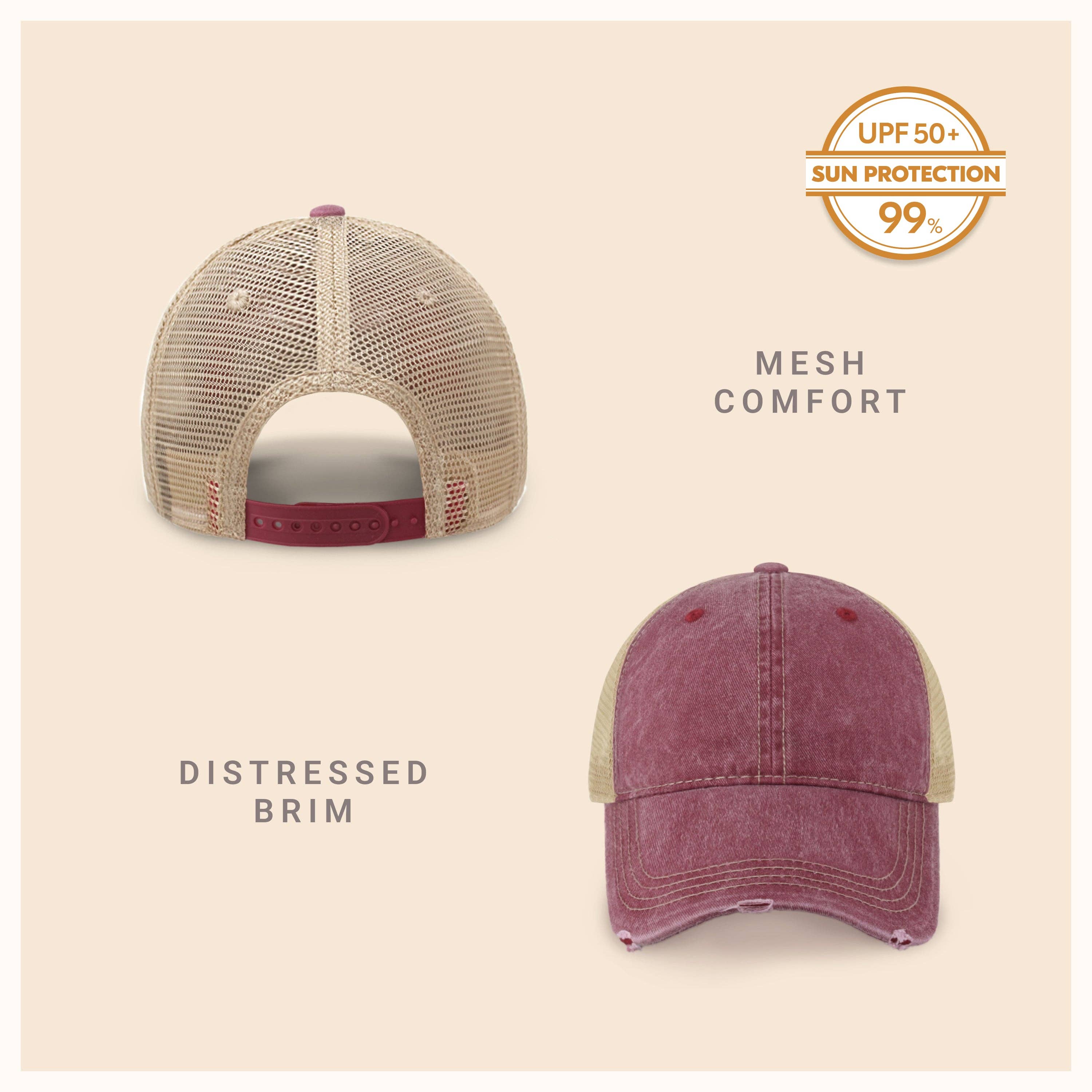 ChoKoLids - Wholesale Truckerpet - Uniseks - CHOK.LIDS Vintage Mesh Trucker hoeden5