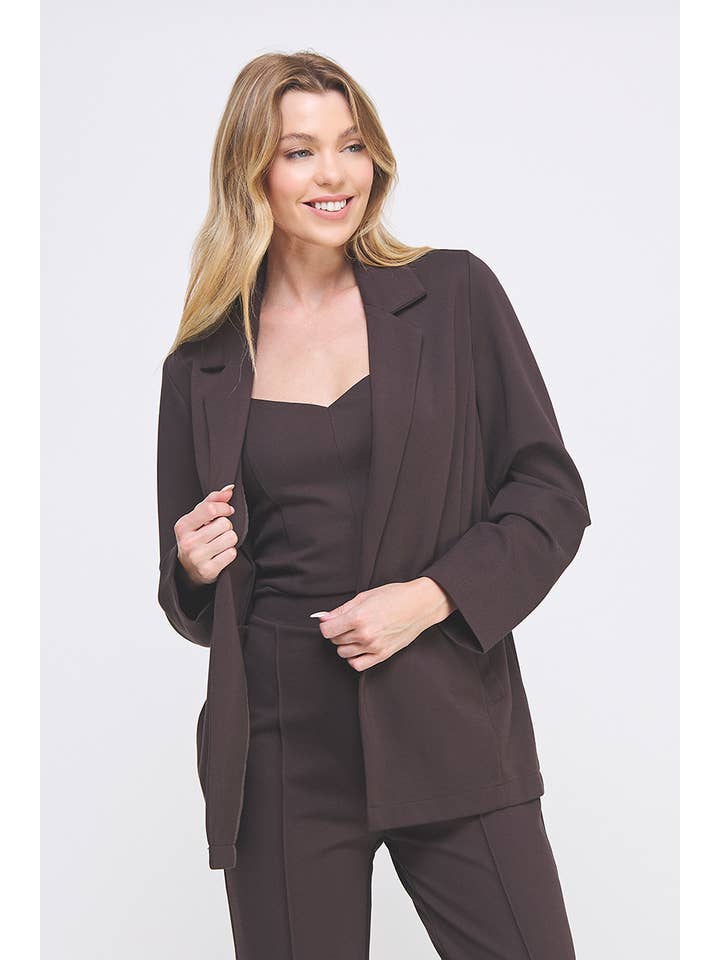 Allie Rose – Engroshandel Blazer - Dame – Nem hverdagslig Ponte Blazer