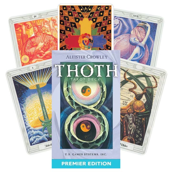 Cardshouse - Vendita all'ingrosso Tarocchi - Crowley Thoth Premier Edition Tarot Cards Us Games Systems