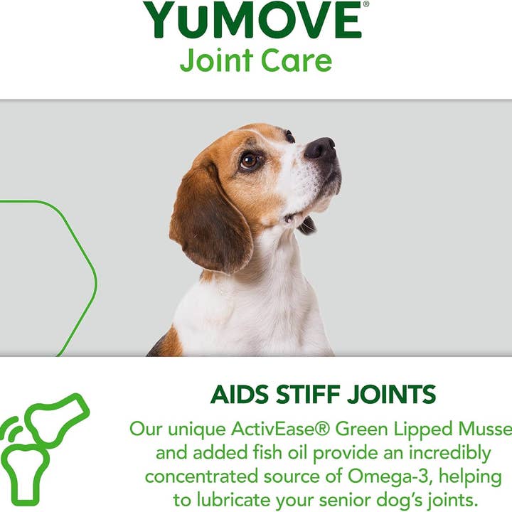 Pet Vital Care - Wholesale Pet Supplement - Dog - YuMOVE Senior Dog Joint Supplement 240 tablets3