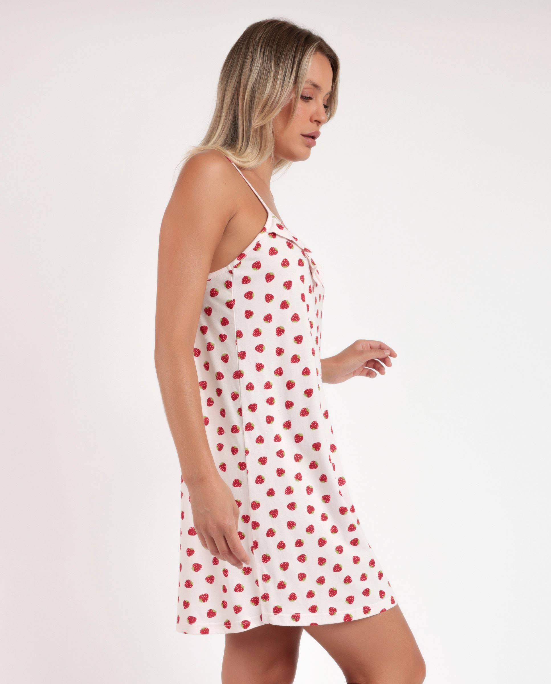 Palo Rosa ADMAS Linne Strawberry Field för Kvinnor för wholesale på Faire1