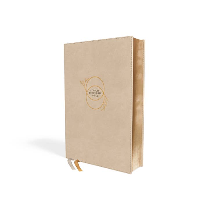 HarperCollins Christian Publishing - Wholesale Religion - NIV Couples' Devotional Bible Leathersoft, Stone