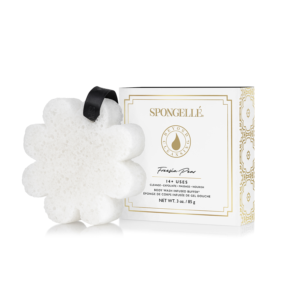 Spongellé | Christmas 2025 | Stocking Stuffers | Gifts - Wholesale Bath Pouf/Sponge - Boxed Flower Assorted Pack 6