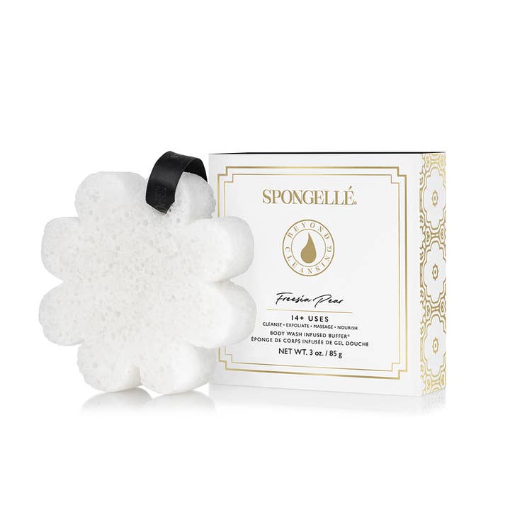 Spongellé | Christmas 2025 | Stocking Stuffers | Gifts - Wholesale Bath Pouf/Sponge - Boxed Flower Assorted Pack 6