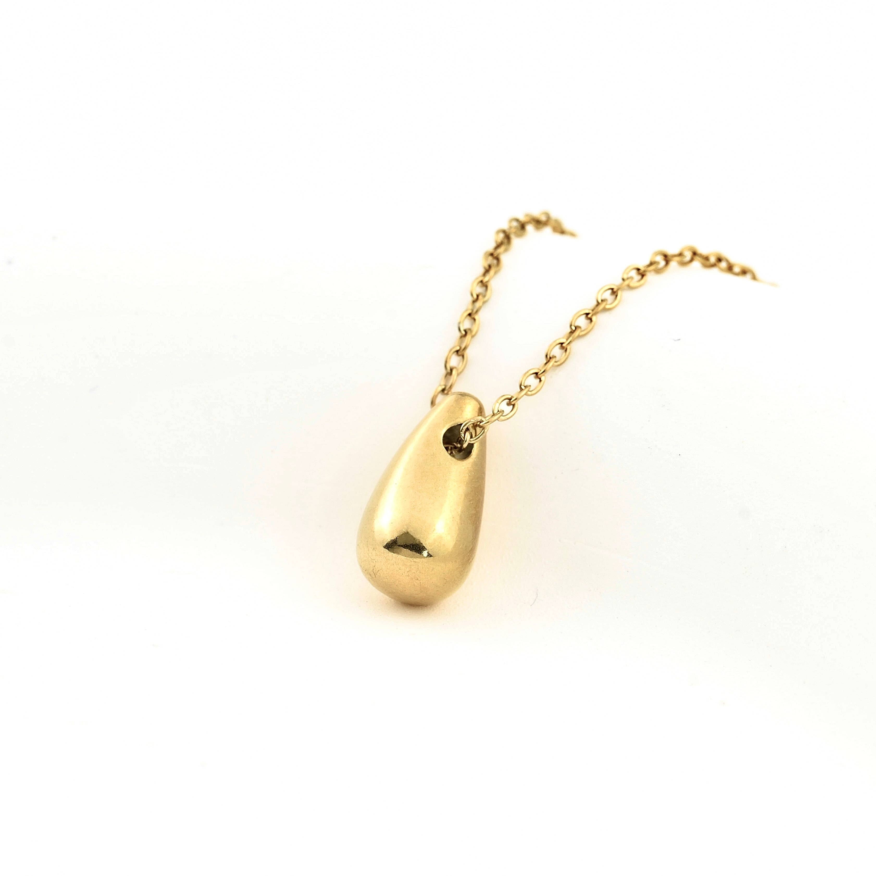 Blueyejewelry – wholesale Pendant/charm necklace – Tear Drop Pendant Necklace - Dainty Droplet Necklace9