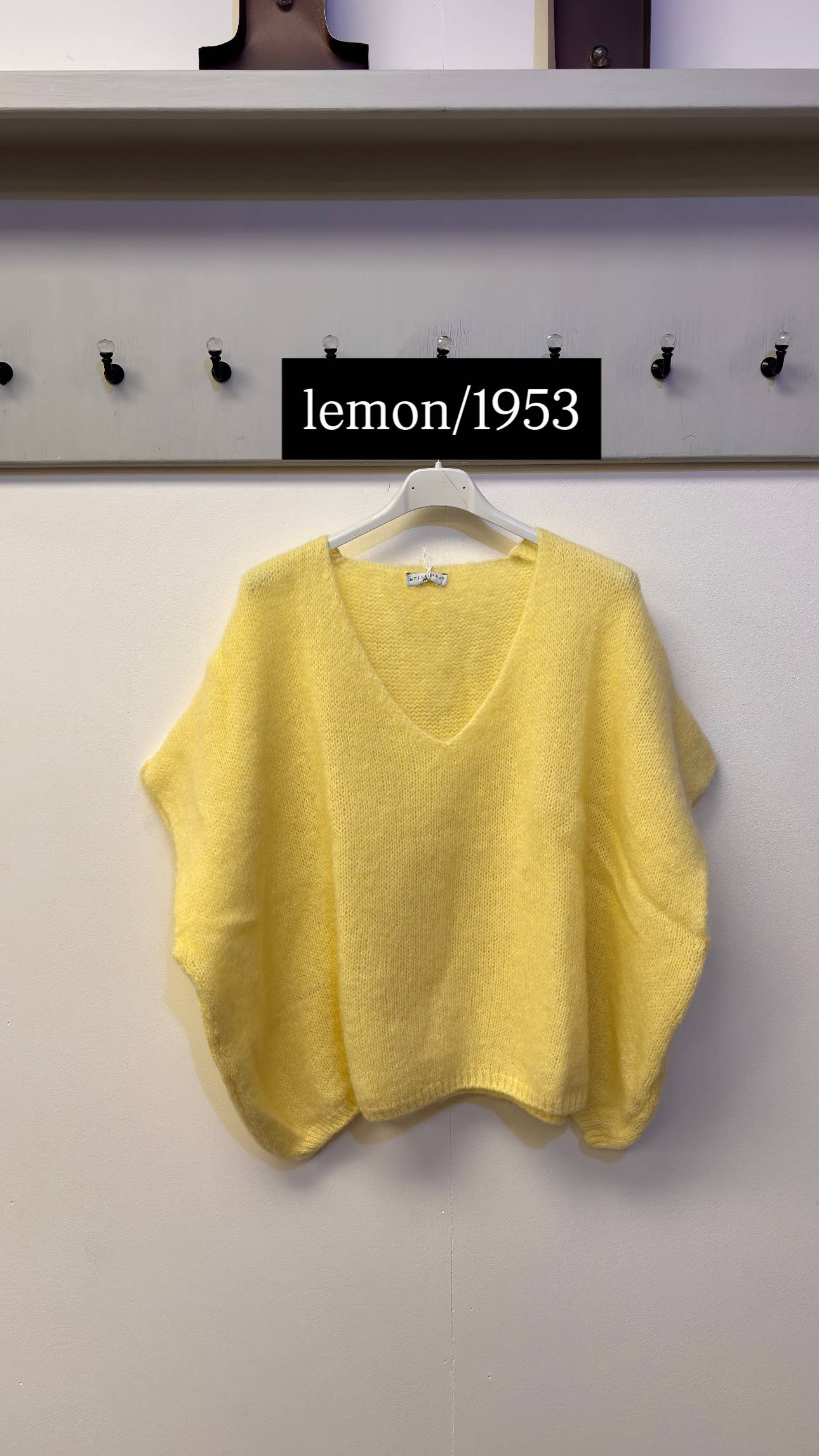 Terminal 1 Clothing – wholesale Tank top – Women′s – Mohair Drop Shoulder Tank Top20