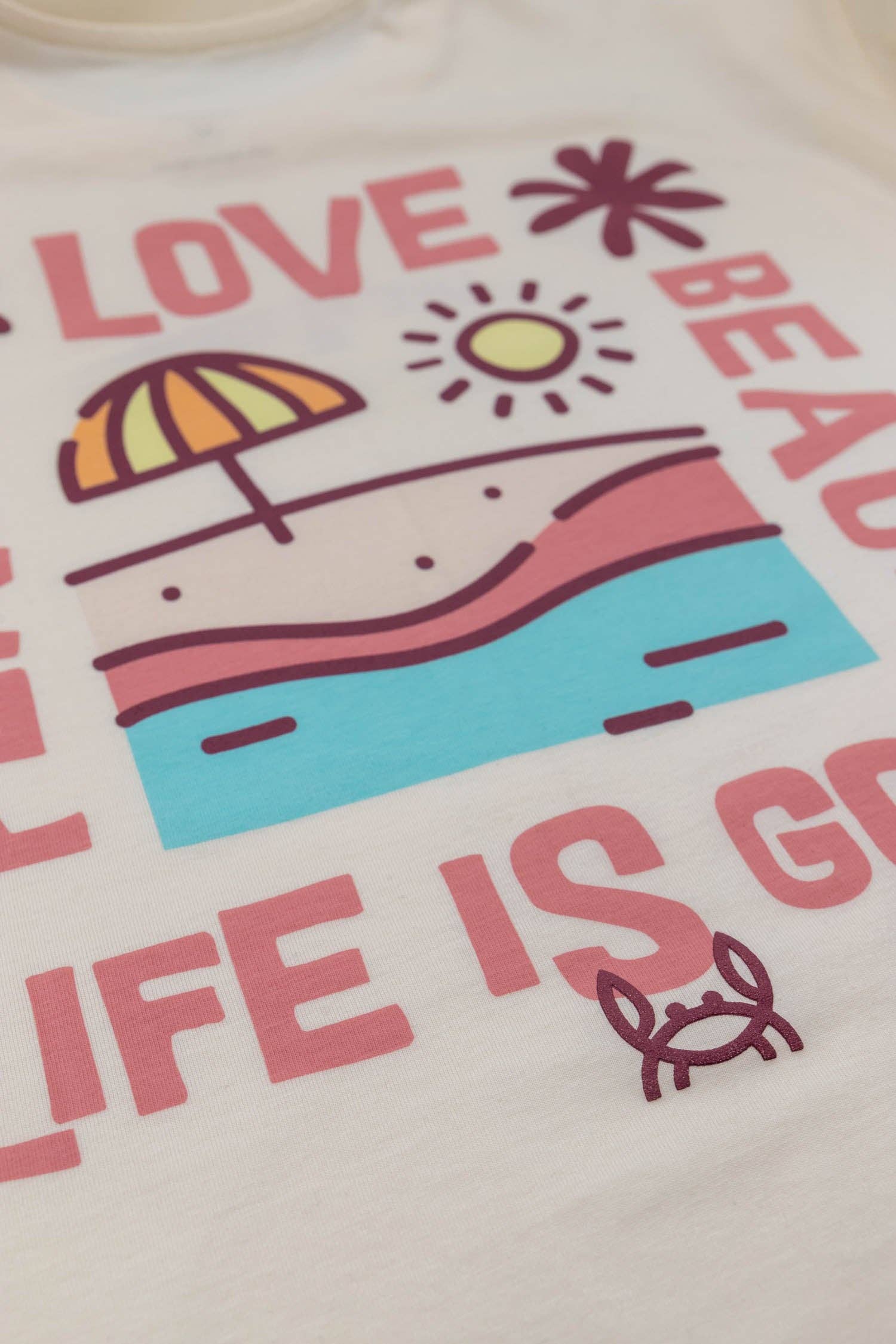 Custi Mikelo: Made in Spain – Engroshandel T-shirt med print - Herre – Vanilje T-shirt i økologisk bomuld | Fiji4