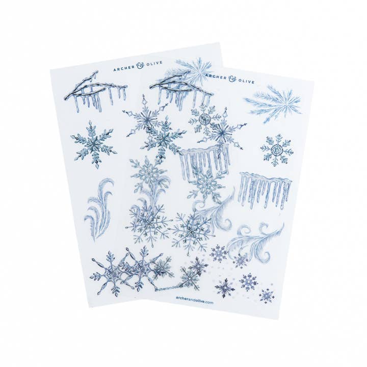 Frosted Storybook Sticker Set for wholesale by Archer and Olive