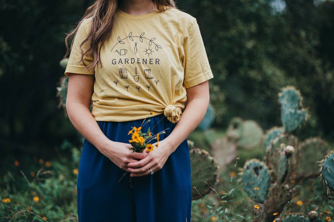 Nature Supply Co - Wholesale Screen Printed T-Shirt - Women's - Gardener Graphic Tee | Womens Clothing Garden T Shirts6