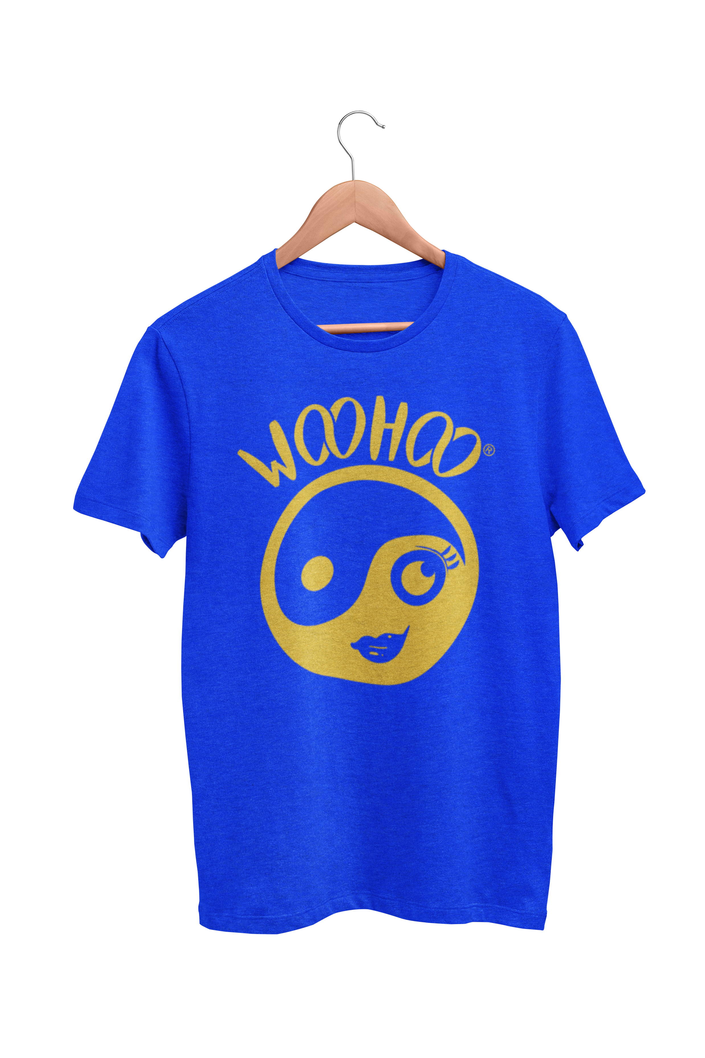 WooHoo Apparel - Wholesale T-shirt met print - Dames - Woohoo Emoji Face uniseks t-shirt0