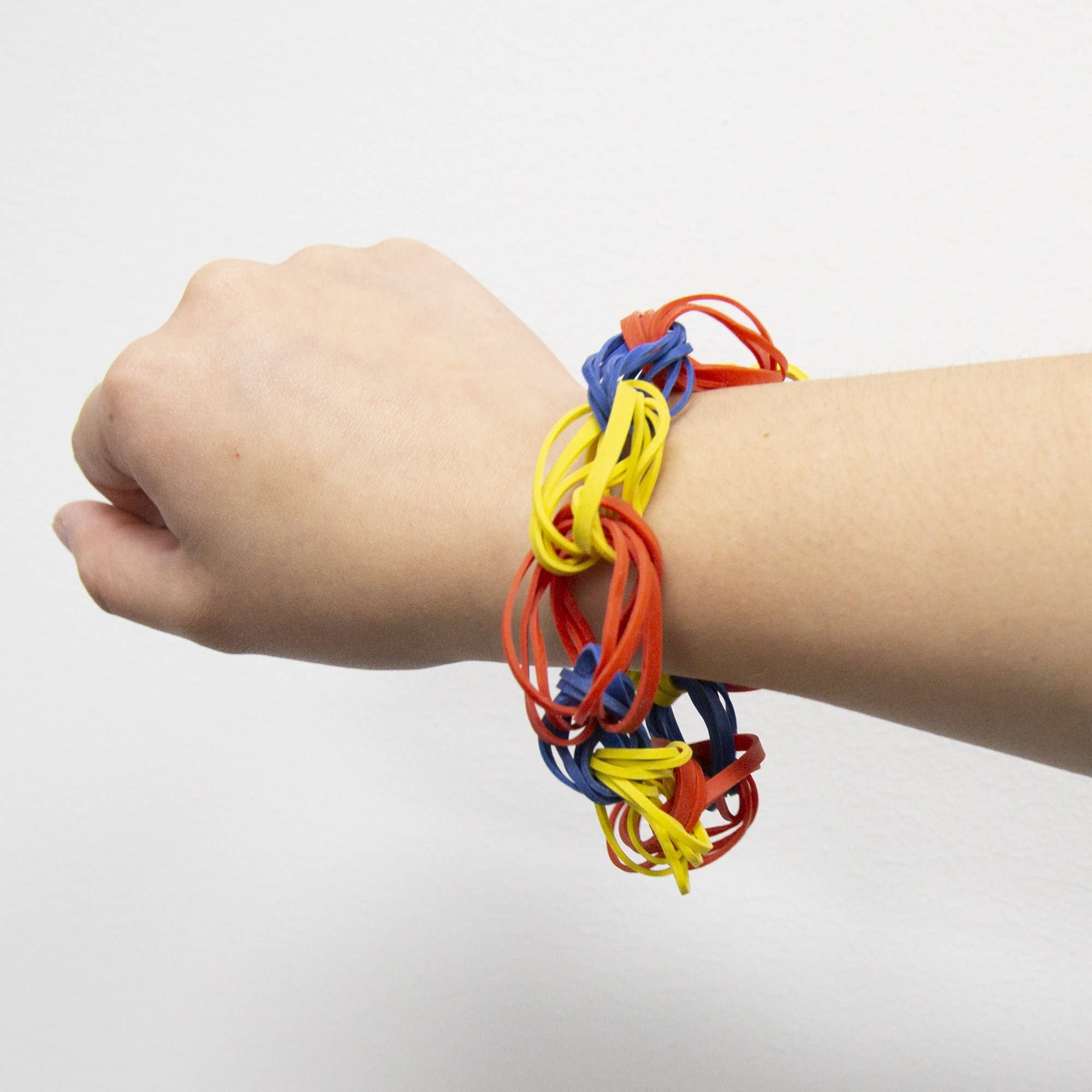 Luna Office Supply -  Everyday Essential – Großhandel Büroklammern – 2 Unzen verschiedene Größen und Farben Gummibänder4