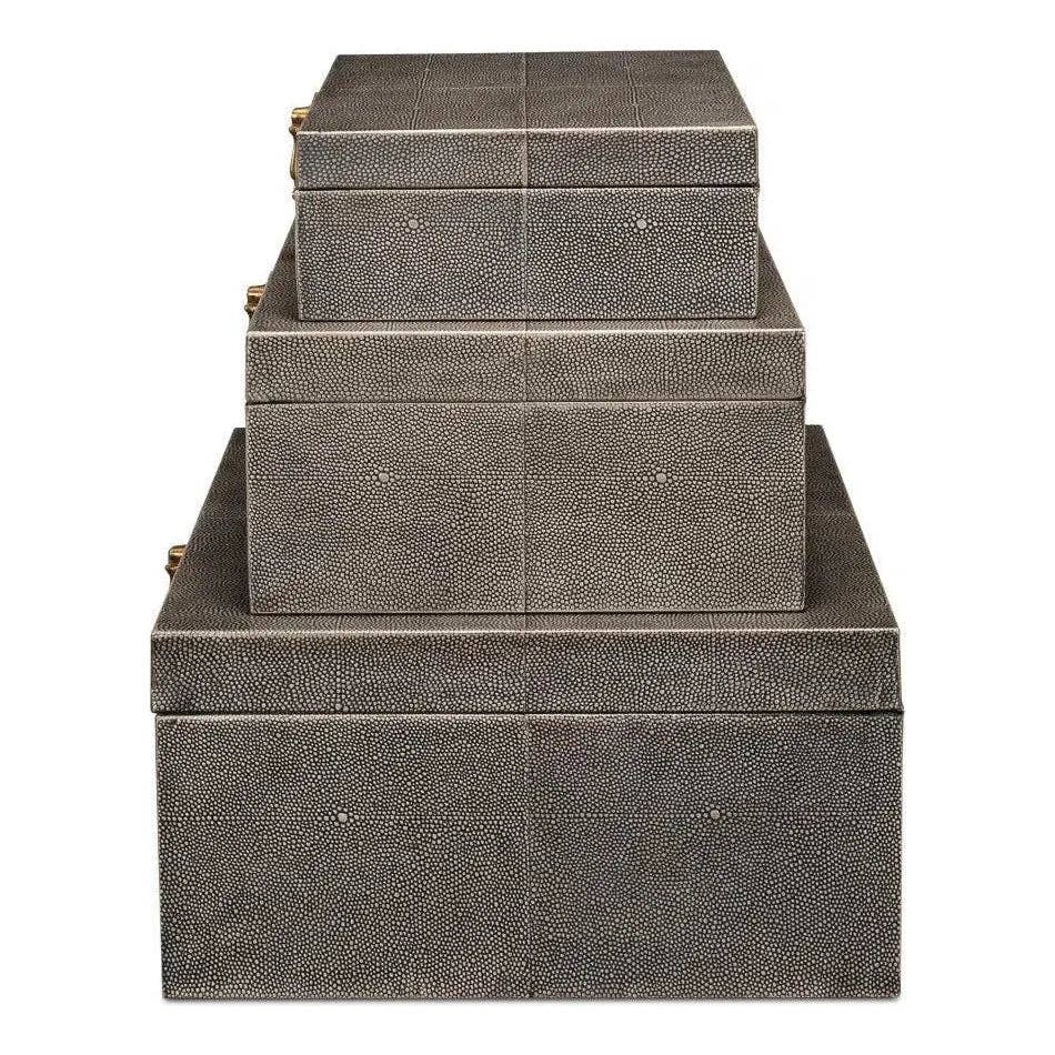 LOOMLAN - Venta al por mayor Cajas decorativas - Juego de tres cajas nido Cosmos9